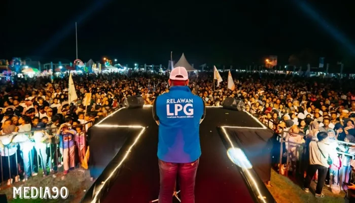 Gelora Sekampung: Konser Kampanye Prabowo-Gibran Membuat Gebrakan di Lampung Timur