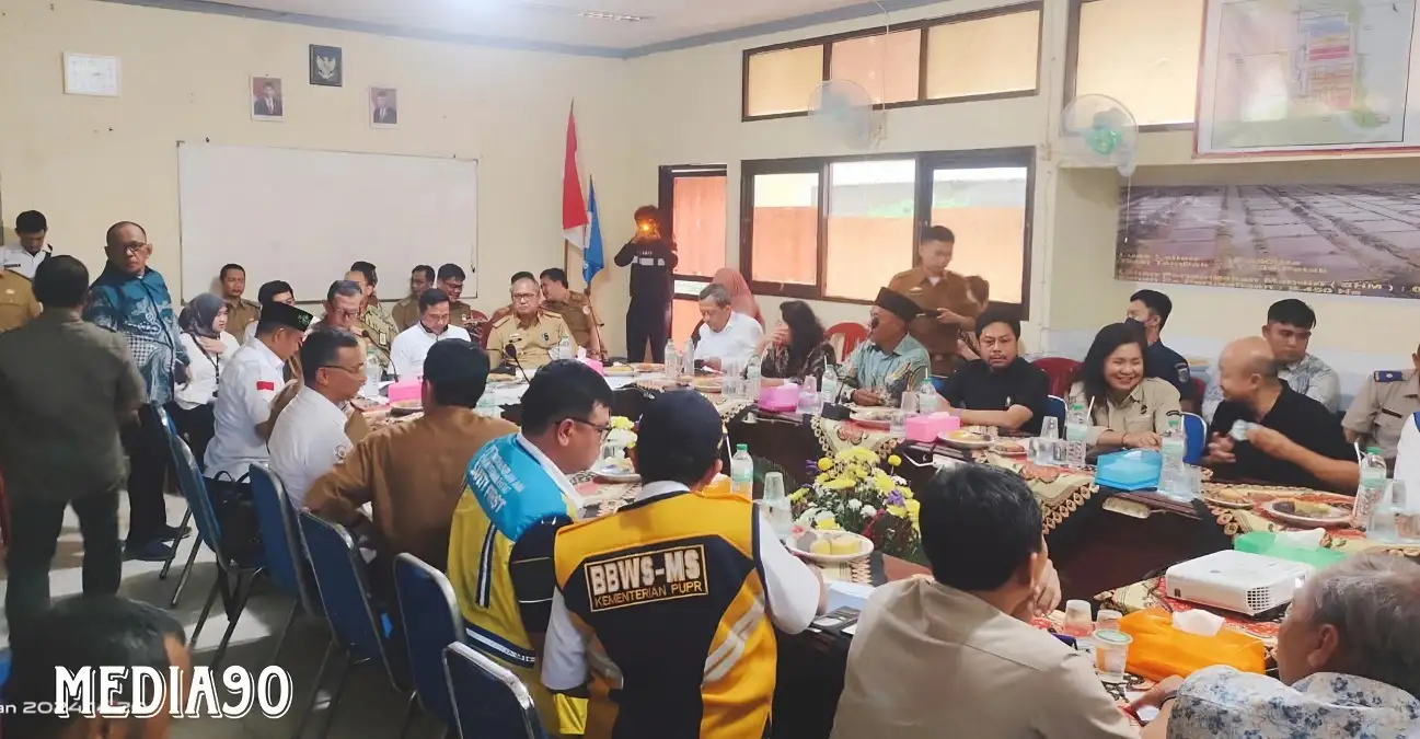 Istana Negara Targetkan Percepatan Revitalisasi Irigasi Tambak dan Perjelas Status Lahan Tambak Dipasena