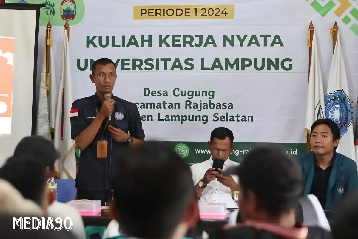 KKN di Cugung Lampung Selatan, Mahasiswa Unila Fokuskan Pencegahan Narkoba ke Masyarakat