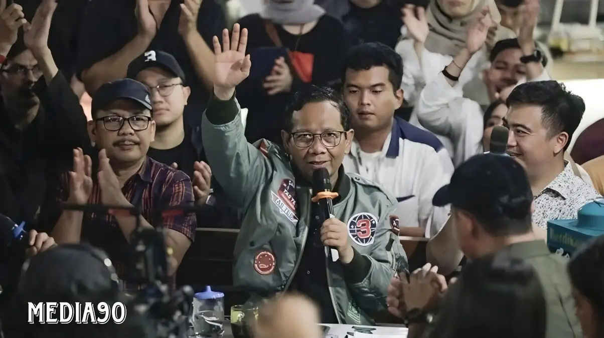Kampanye di Lampung, Mahfud MD Mendapat Gelar Adat Kerajaan Kepaksian Pernong