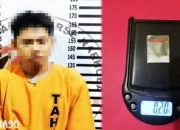 Penangkapan Warga Bandar Jaya Timur Setelah Polisi Temukan Sabu Tersembunyi di Kotak Rokok, Kejadian di Menggala