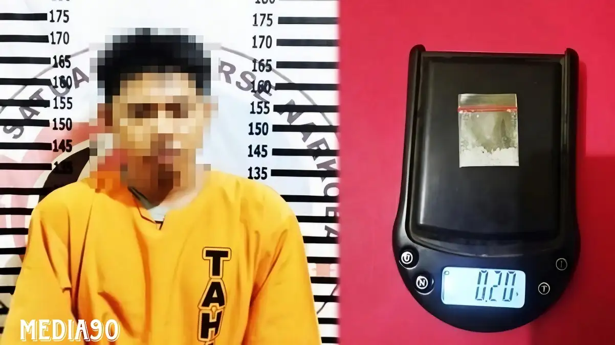 Kedapatan Simpan Sabu di Kotak Rokok, Warga Bandar Jaya Timur Ditangkap Polisi di Menggala