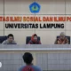 Kunjungi Fisip, UPT Perpustakaan Unila Bekali Workshop Pemanfaatan Sumber Literatur ke Mahasiswa dan Dosen