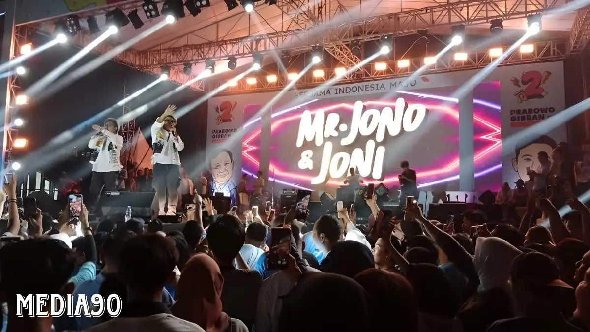 Lewat Konser Riang Gembira Jono Joni, TKD Lampung Rapatkan Barisan Milenial Solid Dukung Prabowo-Gibran
