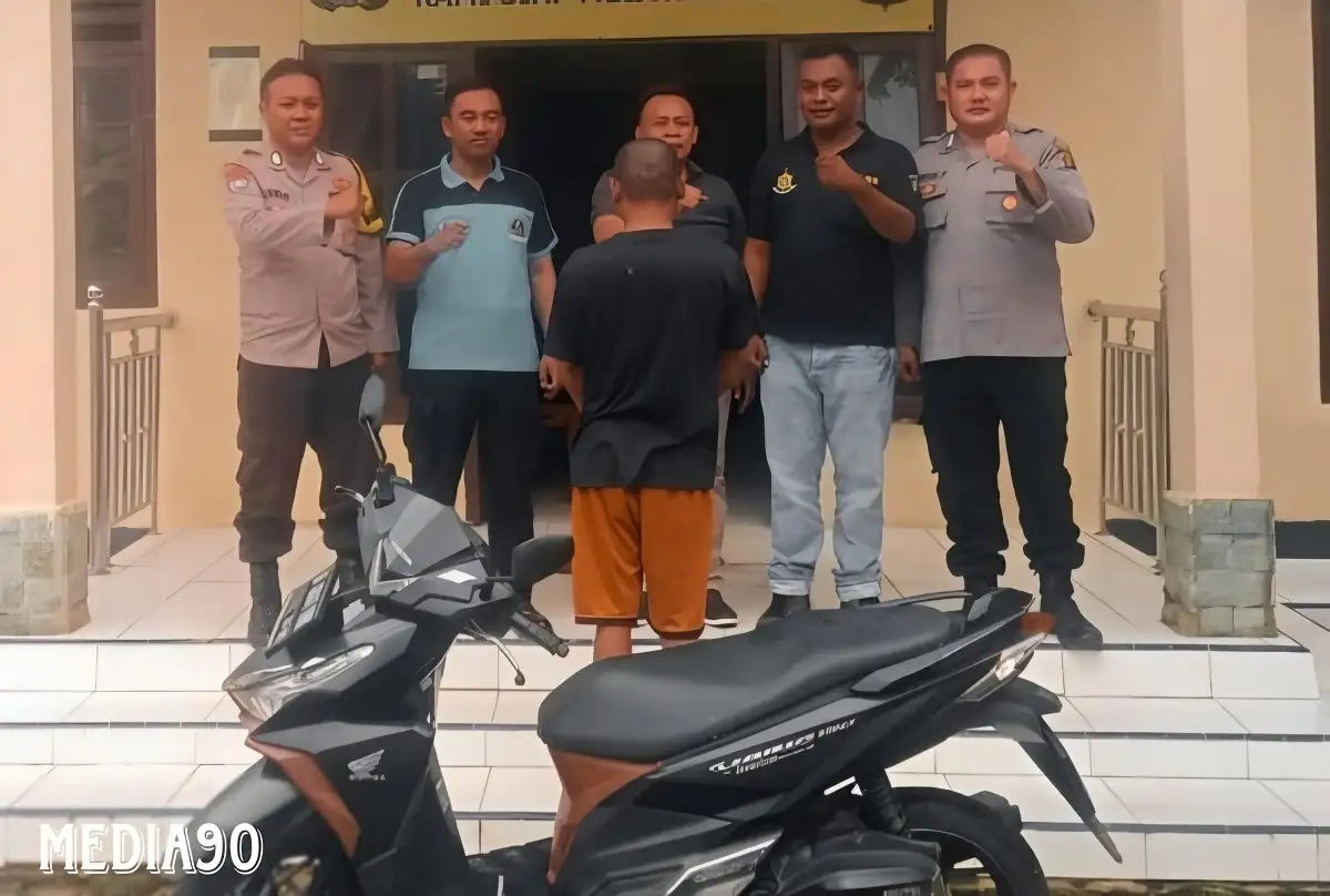 Lima Bulan Usai Curi Motor di Pugung, Pria Asal Talangpadang Tanggamus ini Diringkus Polisi, Temannya Buron