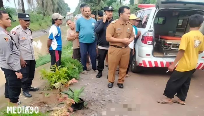Penemuan Mayat Pria Terapung di Kanal Irigasi Pekalongan Lampung Timur Mengguncang Warga Metro