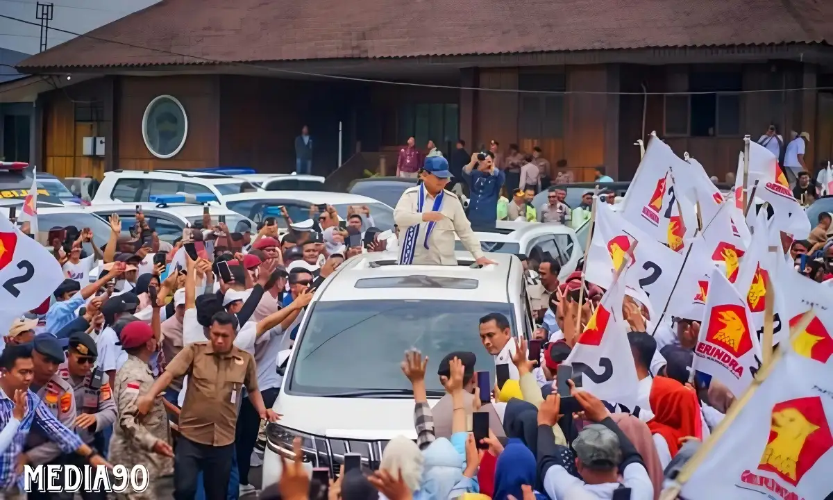 Media Inggris The Qonversations Prabowo Disebut Berpotensi Menang Satu Putaran