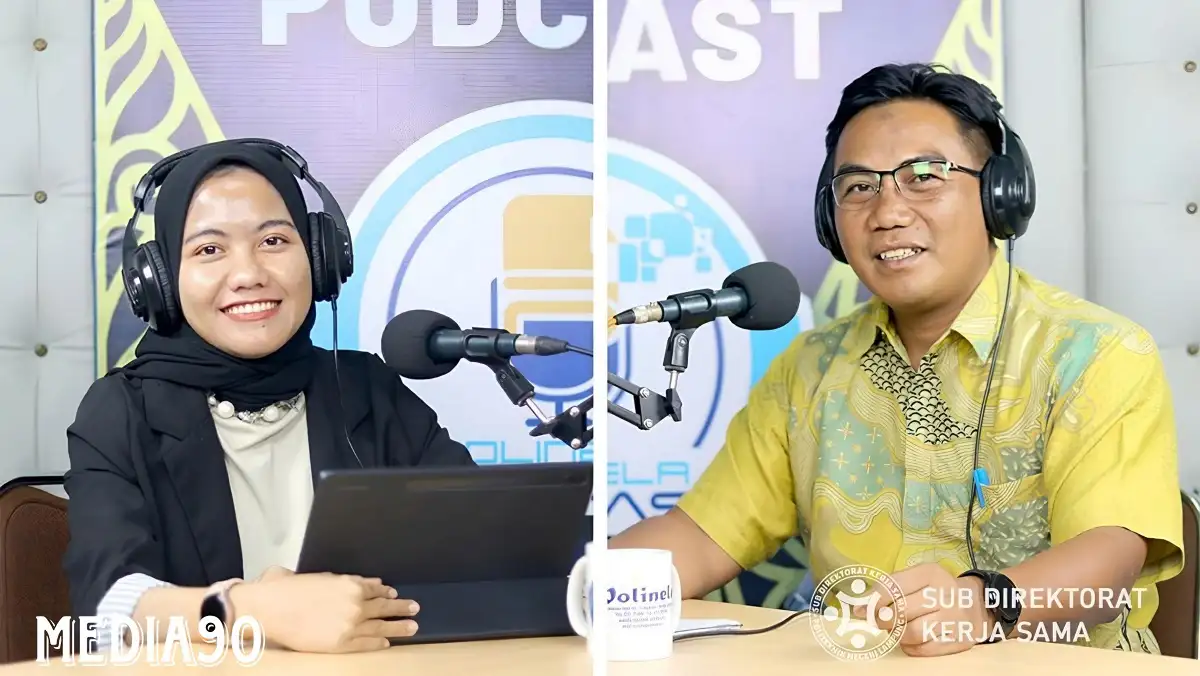 Melalui Podcast, Wadir Akademik Polinela Kenalkan Penerimaan Mahasiswa Baru