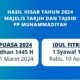 Muhammadiyah Tetapkan Puasa Ramadan 1445 Hijriah Senin 11 Maret, Idulfitri Rabu 10 April 2024