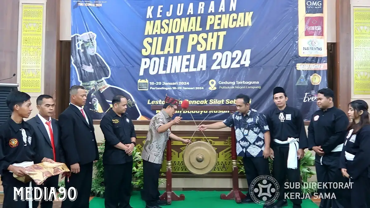 PSHT Komsariat Polinela Gelar Kejuaraan Nasional Pencak Silat Polinela Championship 2024