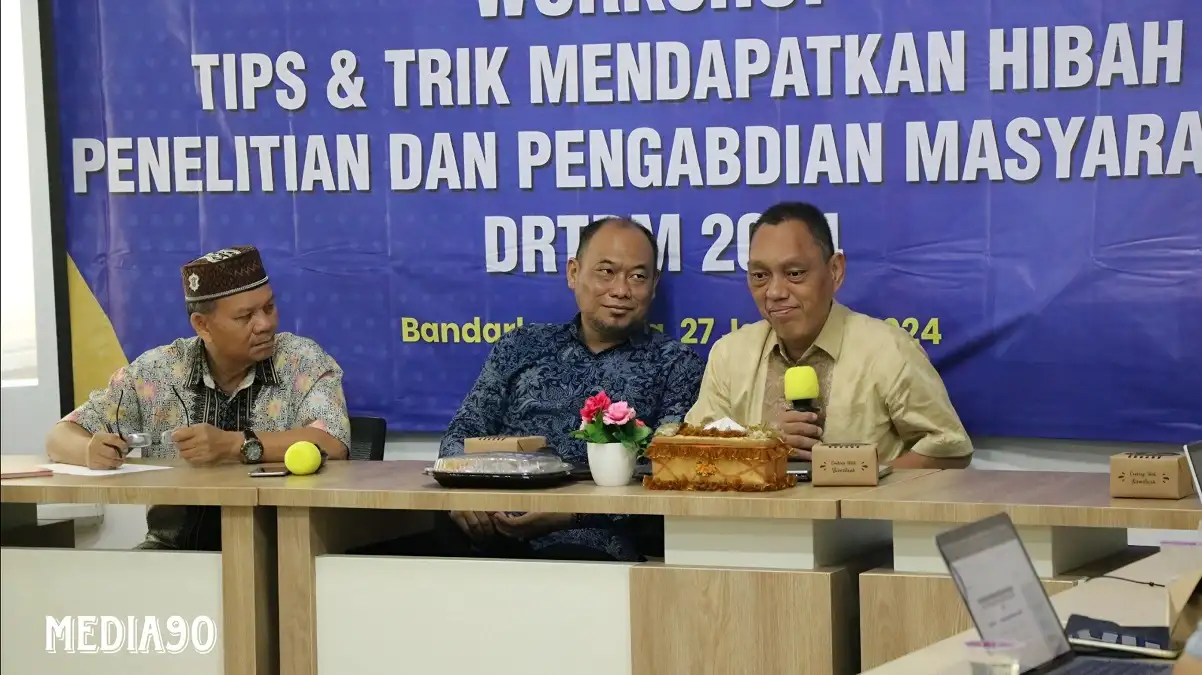 Prof. Admi Syarif Bagikan Tips Riset Berkualitas kepada Dosen IIB Darmajaya
