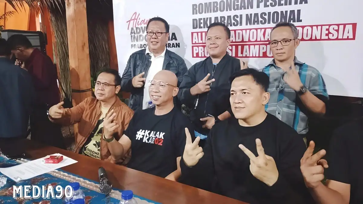 Ratusan Anggota AAI Hadiri Deklarasi Nasional di Jakarta, Advokat Lampung Bersatu Dukung Prabowo-Gibran