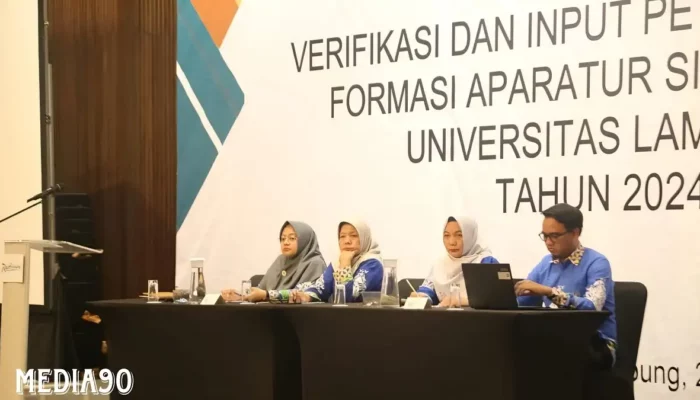 Optimalkan Rencana Formasi 2024: Unila Mulai Proses Verifikasi dan Penyusunan ASN