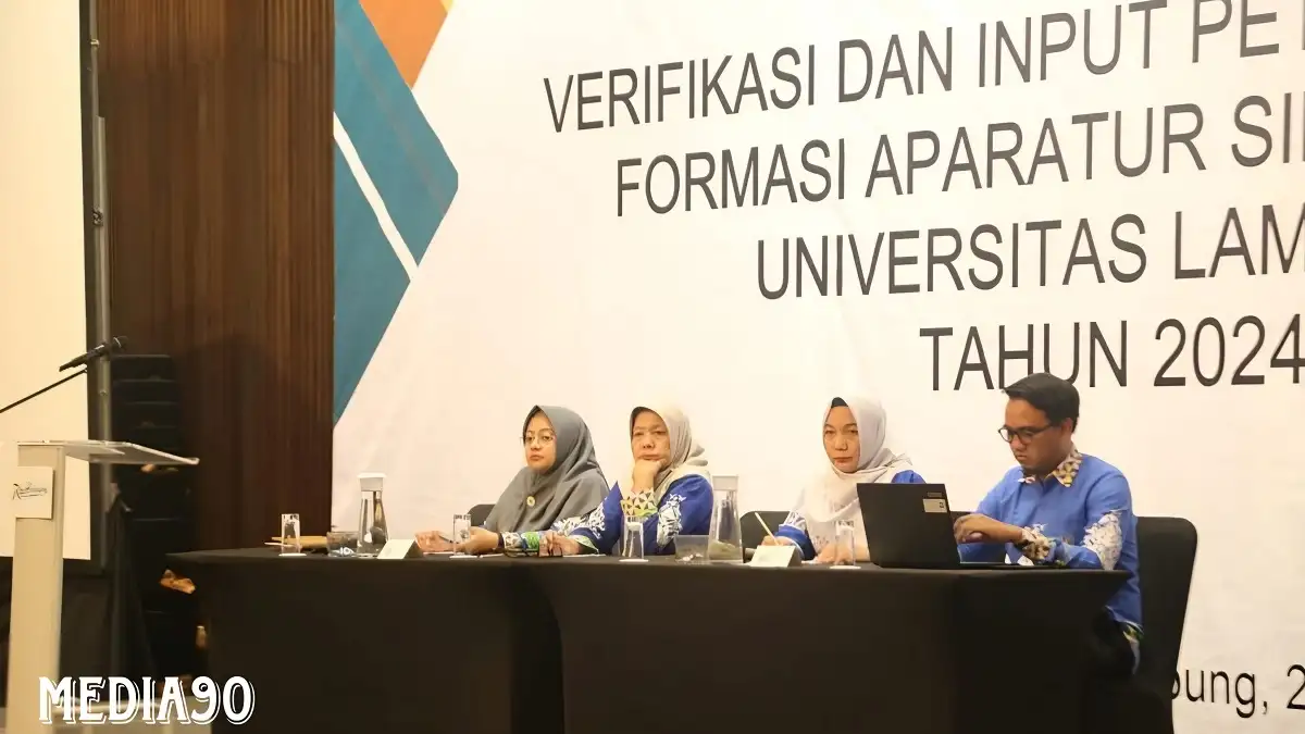 Susun Formasi 2024, Bagian Kepegawaian Unila Mulai Verifikasi dan Formasi ASN