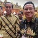 Temu Tahunan FRI, Rektor Teknokrat Indonesia Nasrullah Yusuf Bincang dan Foto Bersama Presiden RI