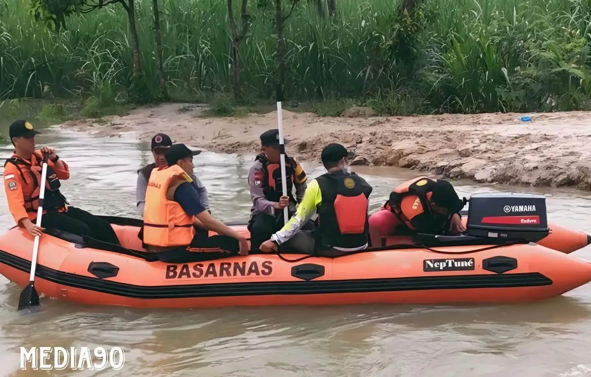 Terseret Arus Sungai Wonokerto, Remaja Asal Tulangbawang Barat ini Hilang dan Masih Dicari