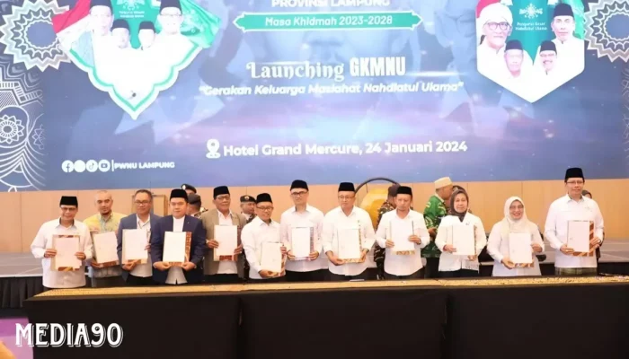 Kerjasama Sinergis: Unila dan PWNU Lampung Menandatangani Kesepakatan untuk Mewujudkan Gerakan Keluarga Maslahat NU