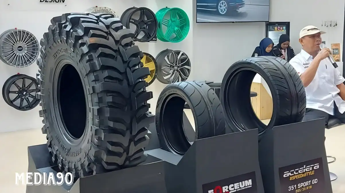 3 Ban Baru Accelera Untuk Drift Dan Offroad Meluncur Di IIMS 2024