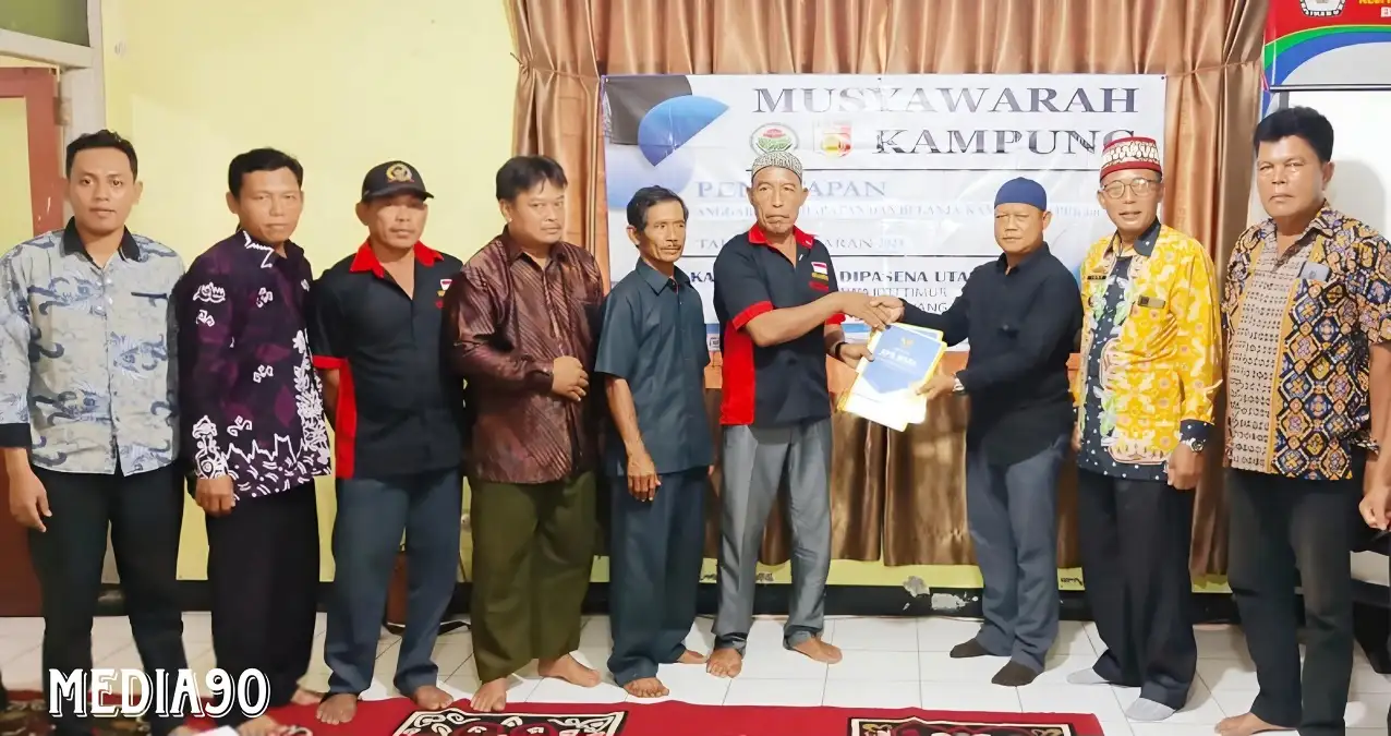 Anggaran Pendapatan dan Belanja Kampung 2024 Bumi Dipasena Utama Ditetapkan, ini Empat Kegiatannya