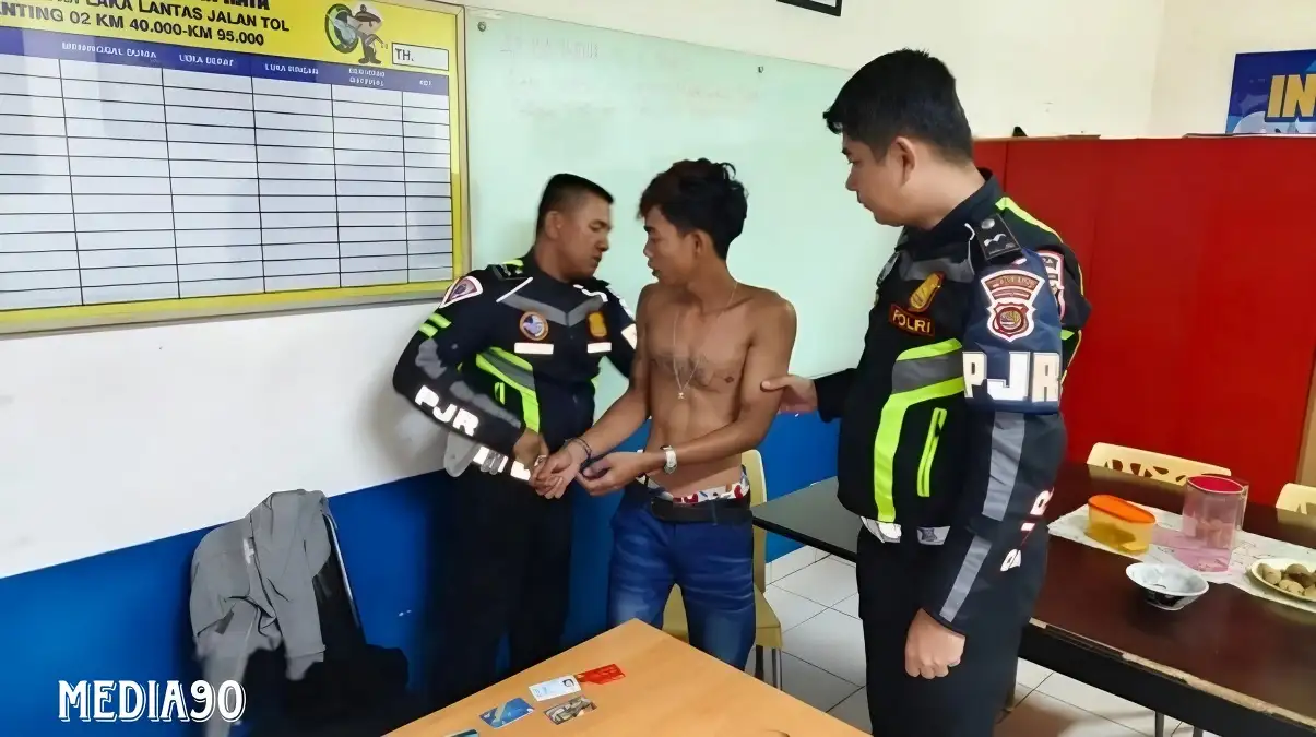 Bunuh Orang Gegara Uang Receh di Tangerang, Remaja ini Ditangkap di Tol Terbanggi Lampung Tengah