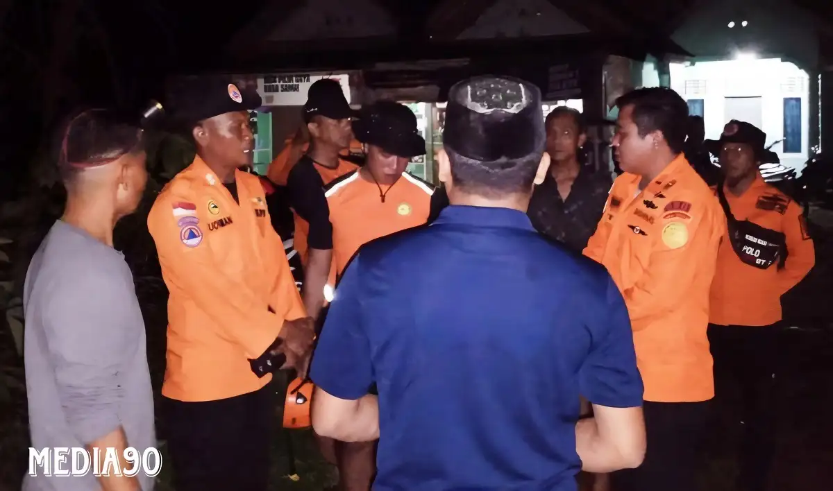 Cari Udang di Sungai Way Tebu, Wanita Warga Talang Padang Tanggamus Hilang dan Dalam Pencarian Tim SAR
