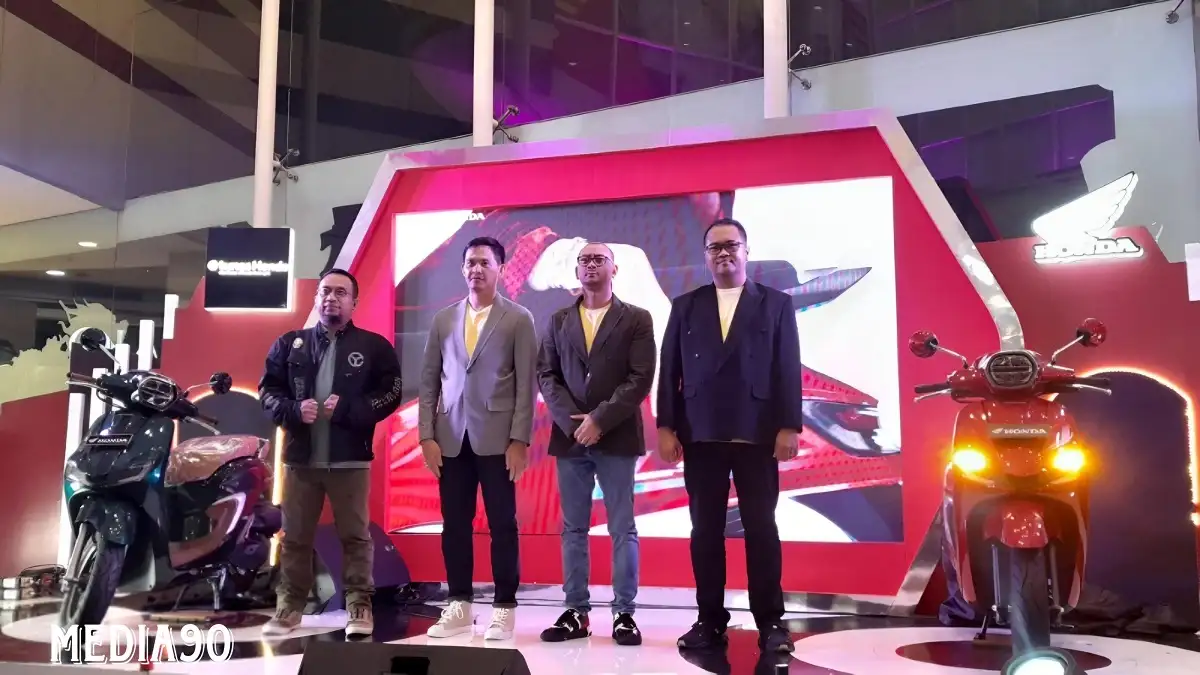 Dijual Mulai Rp28,4 Jutaan, Motor Skutik Premium New Honda Stylo 160 Mengaspal di Lampung