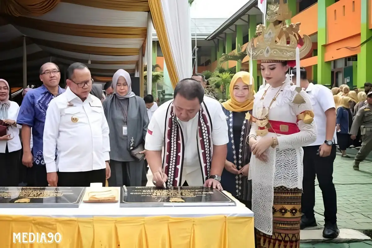 Gubernur Arinal Resmikan Masjid Ar-Rahman dan Ruang Praktik Siswa SMK Negeri 4 Bandar Lampung