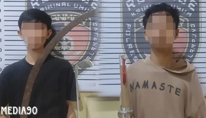 Razia Polisi Gagalkan Rencana Tawuran di Pahoman, Dua Remaja Terjaring Bawa Senjata