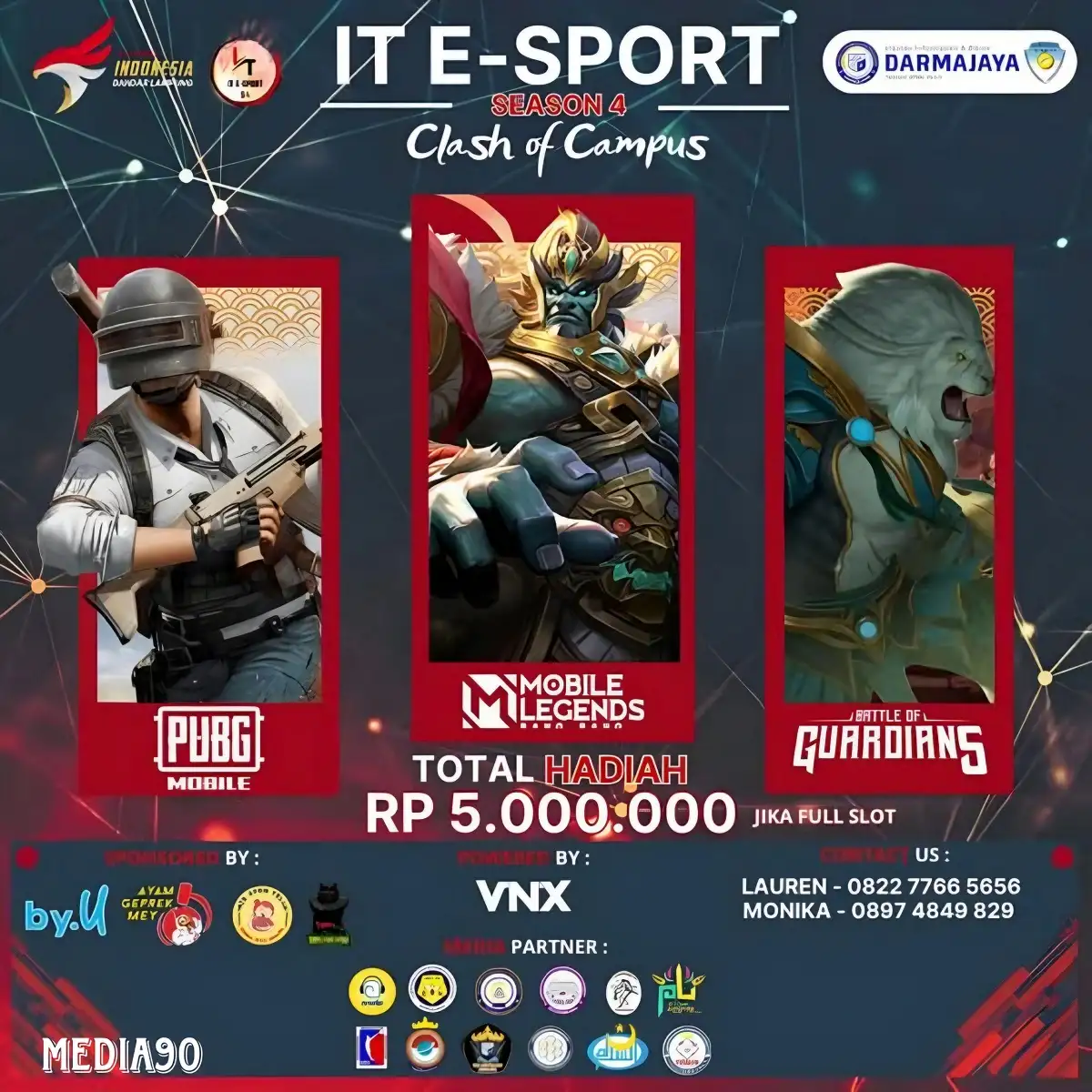 Jago Ngegame! Wajib Ikutan Lomba IT E-Sport Ini