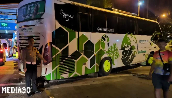 Bus Eva Star Terlibat Kecelakaan Fatal di Gerbang Pelabuhan Bakauheni, Sopir Ditetapkan sebagai Tersangka