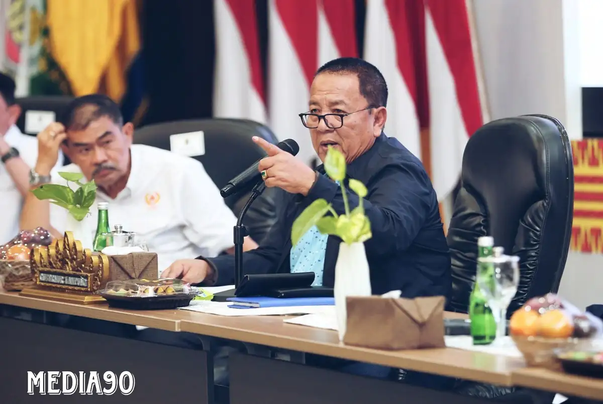 Ketua Umum KONI Provinsi Lampung Pimpin Rakor Persiapan PON XXI Aceh-Sumatera Utara 2024