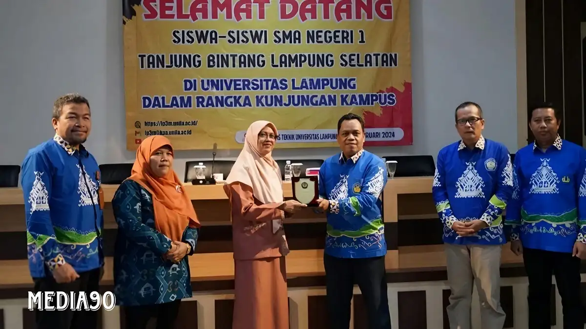 Kunjungi Unila, Pelajar SMAN 1 Tanjung Bintang Didorong Lanjutkan Pendidikan ke Perguruan Tinggi
