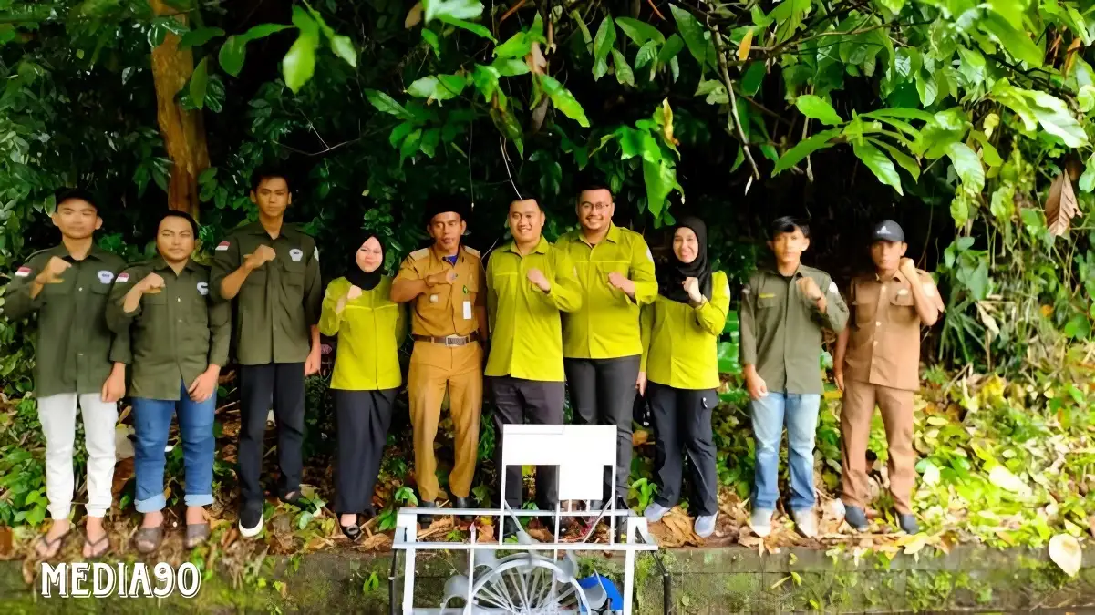 Mahasiswa Teknokrat Ciptakan Alat Pembangkit Listrik Tenaga Mikrohidro