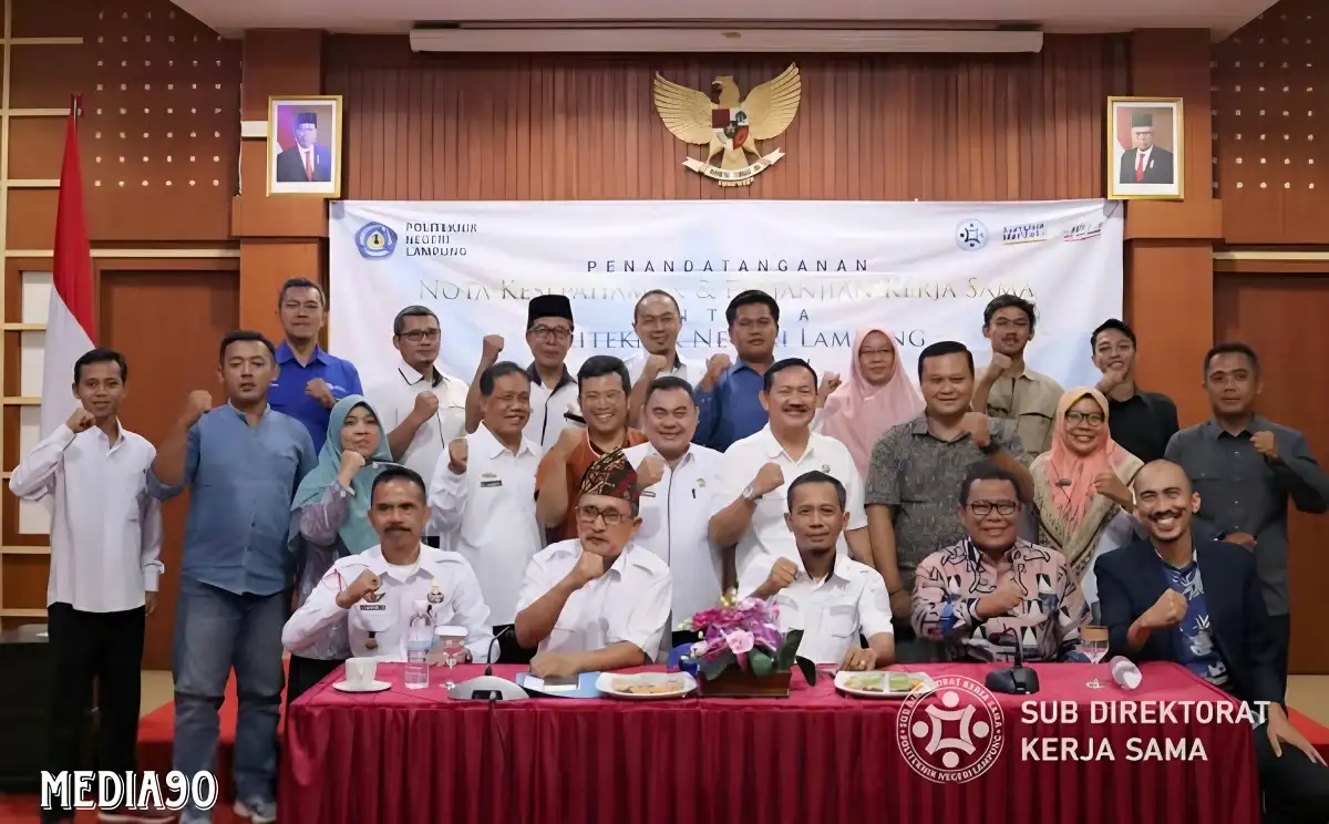 Penguatan Kemitraan Pendidikan, Polinela Teken MoU dengan Lembaga dan Sekolah di Lampung
