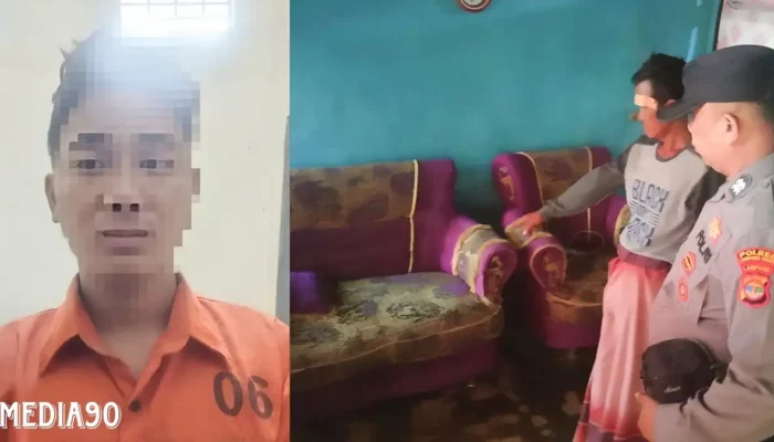 Polisi Tangkap Penagih Hutang yang Melukai Warga Sribhawono Lampung Timur