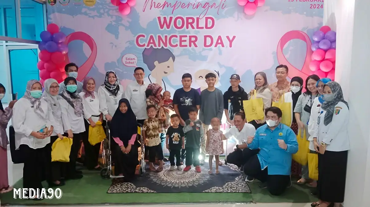 RSUD Abdul Moeloek Bersama APPGINDO Lampung Berbagi dengan Anak-anak Penderita Kanker