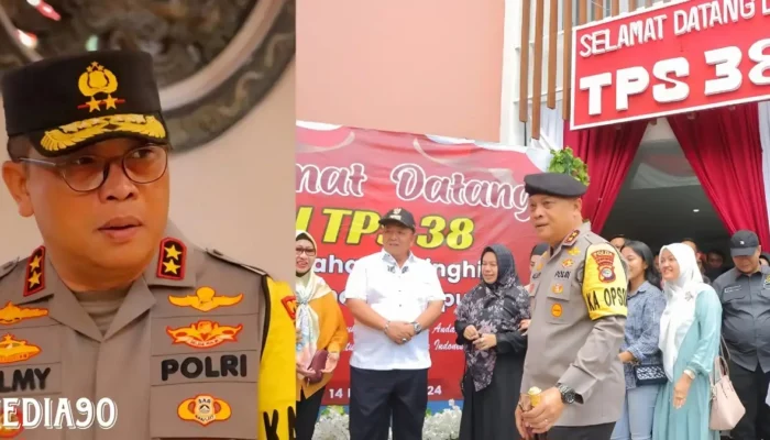 Kapolda Lampung Tanggapi Isu Surat Suara Tercoblos: Penghentian Pencoblosan di TPS 19 Way Kandis