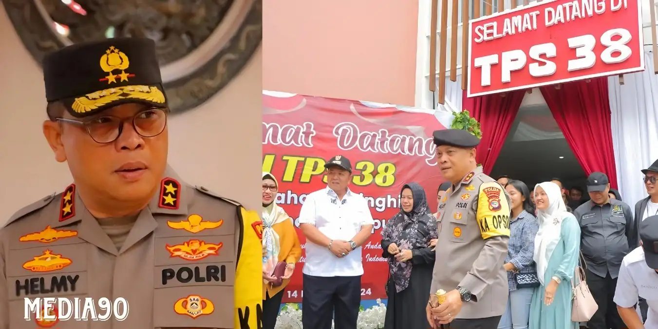 Surat Suara Tercoblos, ini Tanggapan Kapolda Lampung Atas Penghentian Pencoblosan di TPS 19 Way Kandis