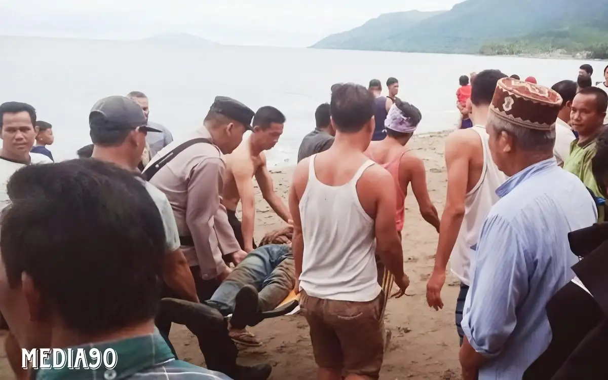 Terseret Ombak Saat Mancing di Laut Pematang Sawa Semaka Tanggamus, Pria ini Ditemukan Meninggal