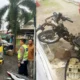 Tiga Kendaraan Kecelakaan di Depan RS Mitra Husada Pringsewu, Pemotor Warga Sidoharjo Tewas, Tiga Luka