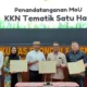 Aksi Kolaborasi Generasi Muda, Yayasan AHM Bentuk Program KKN Tematik Satu Hati di Universitas Jember