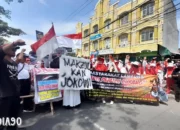 Protes Aliansi Masyarakat Lampung di Depan Kantor KPU: Menolak Hasil Penghitungan Sirekap dan Menuntut Pemilu yang Adil