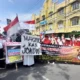 Aliansi Masyarakat Lampung Gruduk Kantor KPU, Tolak Pemilu Curang Hasil Penghitungan Sirekap