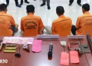 Pecatan TNI Ditangkap di Jabung Lampung Timur: Tersangka Beli Narkoba Pakai Uang Palsu dan Bawa Pistol