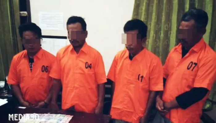Kisah Tragis: Empat Warga Selapan Pardasuka Pringsewu Terjerat dalam Judi Saat Bulan Puasa, Kini Menuju Lebaran di Penjara