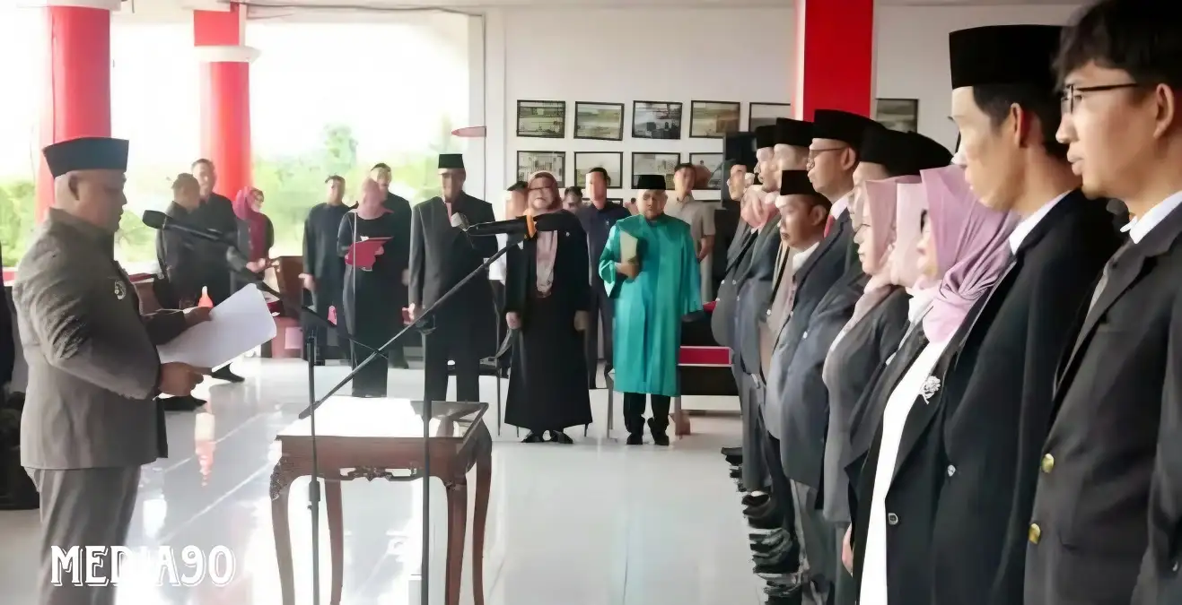 Bupati Lampung Selatan Lantik Puluhan Pejabat Eselon II, III, dan IV, ini Namanya