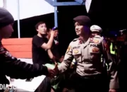 Polres Lampung Selatan Berperan Aktif dalam Mencegah Kerawanan dengan Patroli Sahur Bagarakan Ramadan
