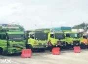Kendaraan Terjebak di Pelabuhan Bakauheni karena Cuaca Buruk