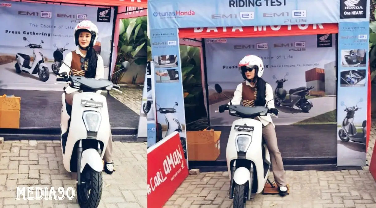 Dibanderol Rp40 Juta, Honda EM1 e, Motor Listrik Terbaik IIMS 2024 Meluncur di Lampung