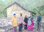 Tragis! Rumah Petani Miskin di Pariaman Tanggamus Terbakar Habis saat Ditinggal Belanja, Hanya Baju di Badan yang Tersisa